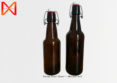 1/4 16oz 500ml Glass Beer Bottles For Homebrew ISO SGS FDA Approval