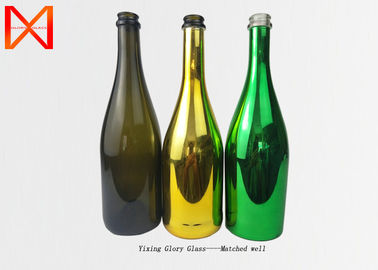 wholesale frosted flint glass customized wine bottles