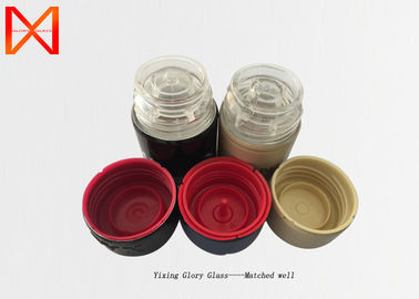 Hot Stamping Glass Bottle Cap Hot Stamping 28*30mm No Spilling For Tequila