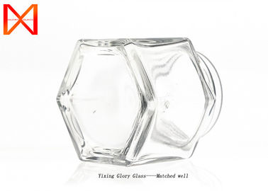 Easy Clean Airtight Glass Containers High Strength Heat Cold Temperature Resistant